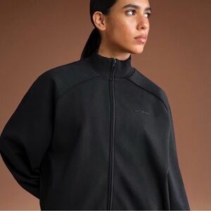 NWOT NikeSKIMS-Matte Tricot Women's Oversized Full-Zip Track Jacket- Size XL